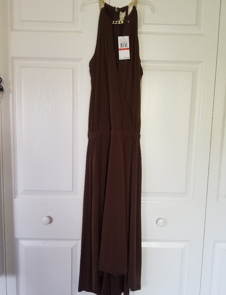 Michael kors chain-neck High-Low Dress - Picture 2 of 5